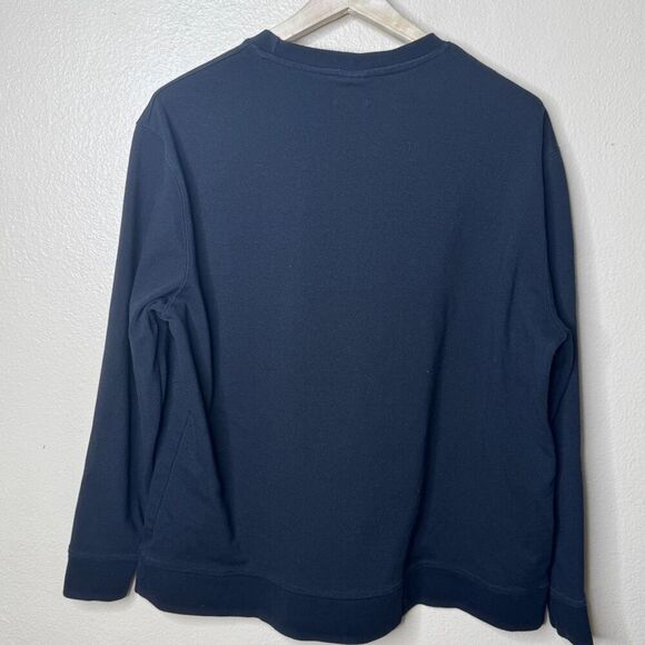 Tesla Sweatshirt Adult XL Black Crewneck Embroidered Logo Pullover - Picture 5 of 7